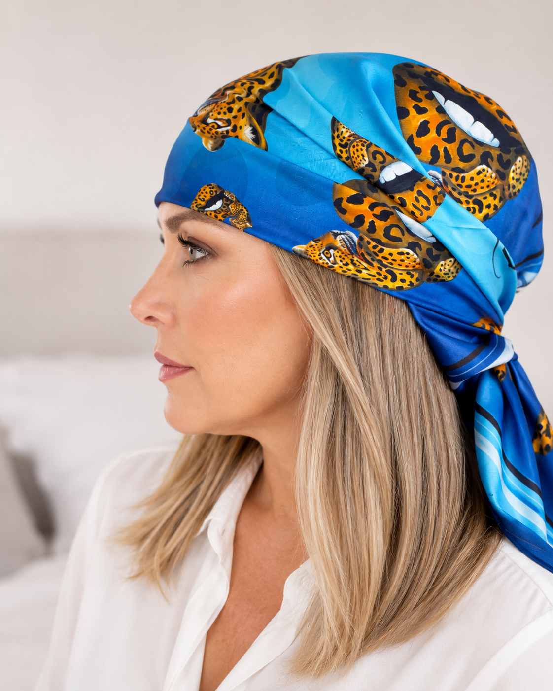 Silk scarf made from 100% mulberry silk