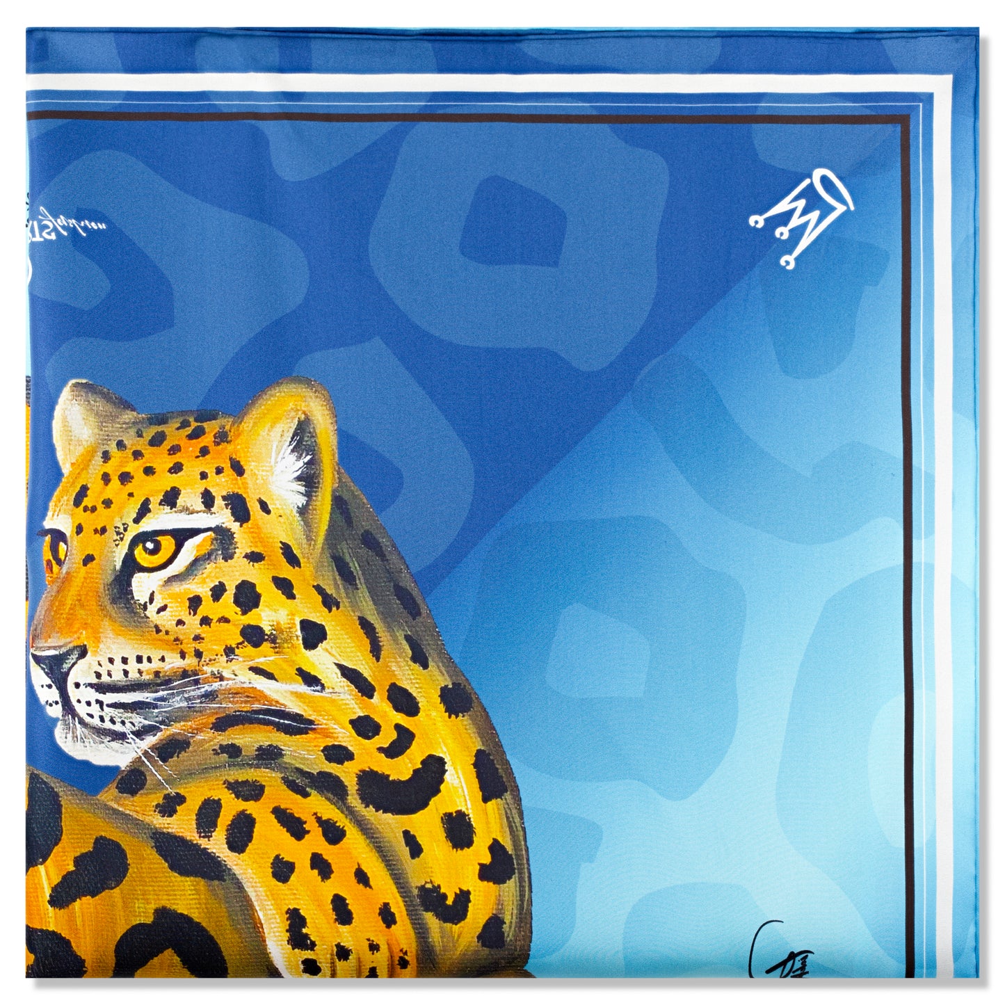 The Leo Silk Set – Blue