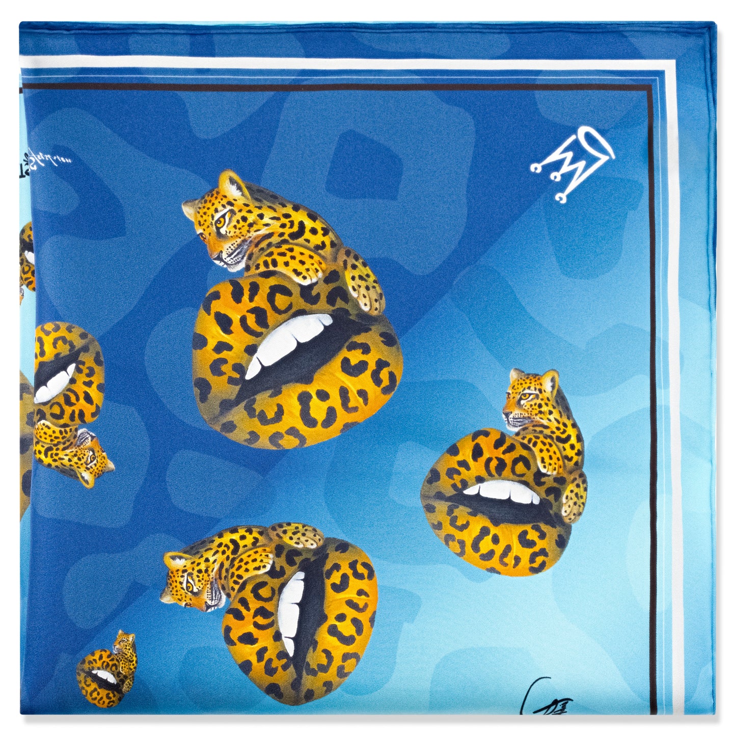 Silk scarf made from 100% mulberry silk