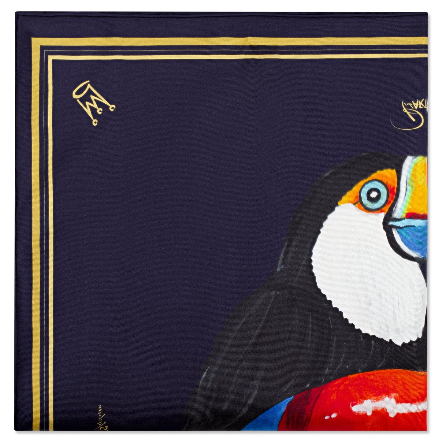 Silk scarf made from 100% mulberry silk