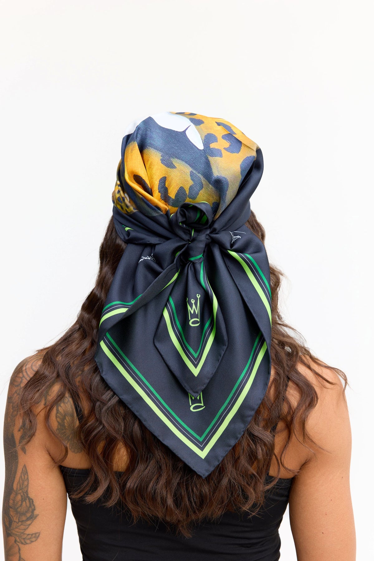 Silk scarf made from 100% mulberry silk