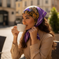 Silk scarf made from 100% mulberry silk