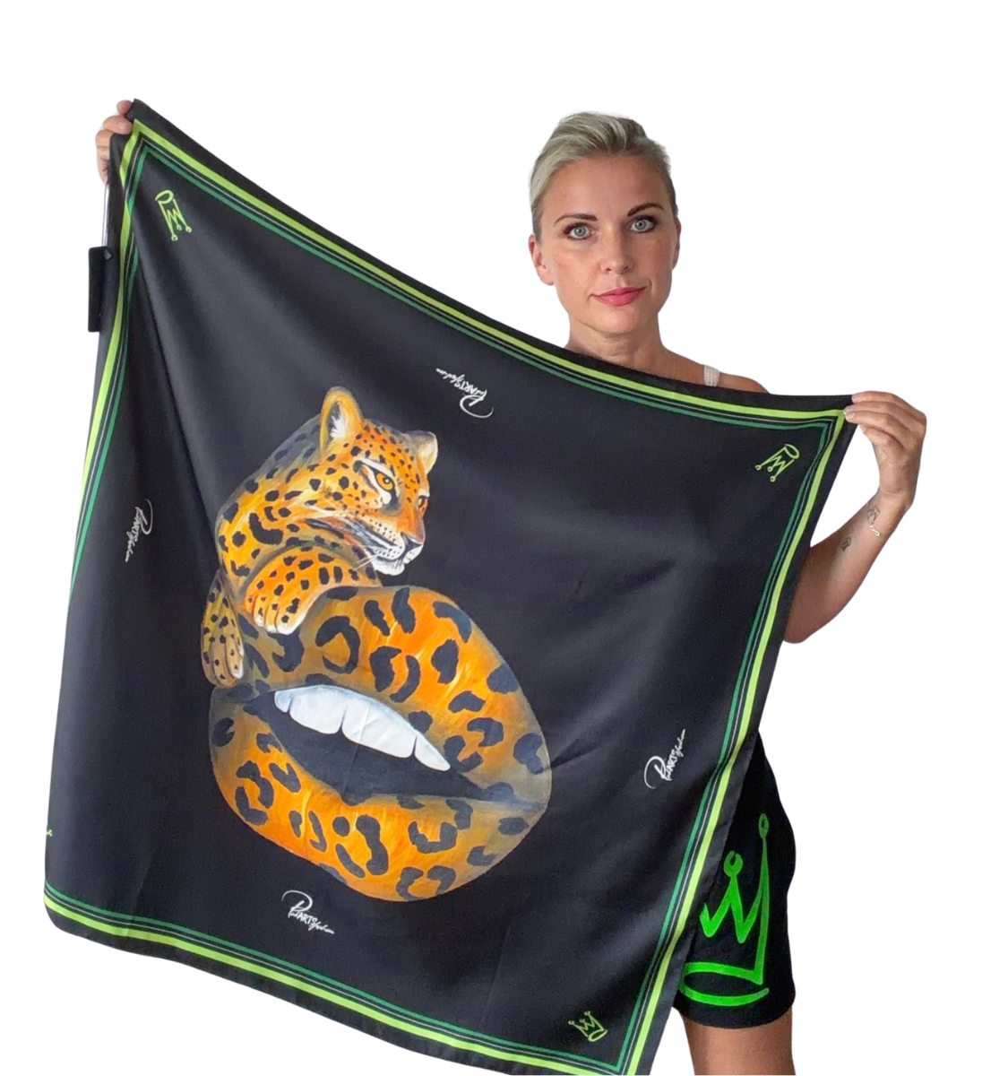 Silk scarf made from 100% mulberry silk